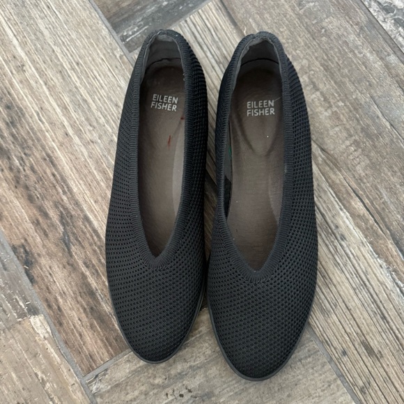 EILEEN FISHER Heaven Stretch Knit Wedge Ballet Flat size 10 - Picture 5 of 8